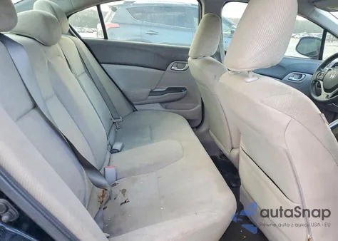 2012 Honda Civic Lx z USA, uszkodzony, nr VIN 2HGFB2F5XCH605423